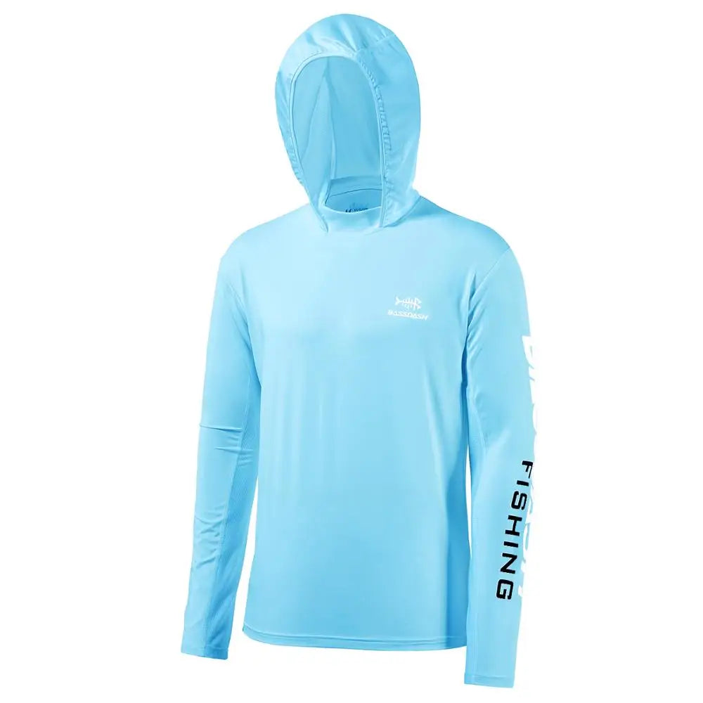 Bassdash UPF 50+ Men’S UV Sun Protection Long Sleeve Hooded Fishing Shirts