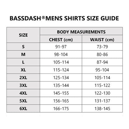 Bassdash UPF 50+ Men’S UV Sun Protection Long Sleeve Hooded Fishing Shirts